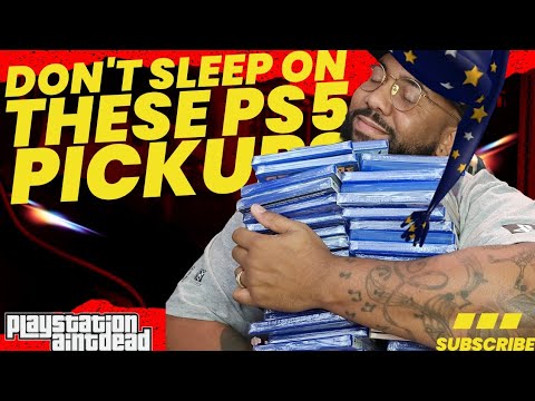 Don't SLEEP on my August 2024 PS5 Game Pickups (35 Games)