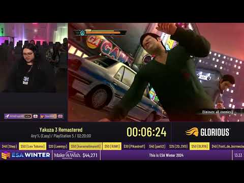 Yakuza 3 Remastered [Any% (Easy)] by RebelDragon95 - #ESAWinter24