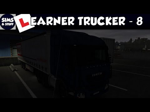 Euro Truck Sim 2 - Learner Trucker - Lesson 8 - Iveco Stralis To Gothenburg - Sound Fixes Mod