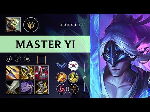 Master Yi Jungle vs Kha'Zix - KR Diamond Patch 26.03