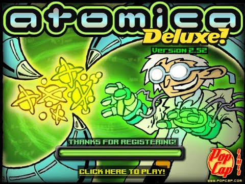 Atomica Deluxe (PopCap, 2001) - Game Over