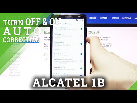How to Activate Autocorrection on ALCATEL 1B (2020) – Activate Spell Checker