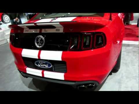 2013  MUSTANG SHELBY GT 500  TORONTO AUTO SHOW FEB 15 2013