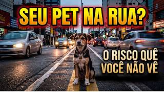 Por que você NUNCA deve deixar seu cachorro ou gato solto na rua!