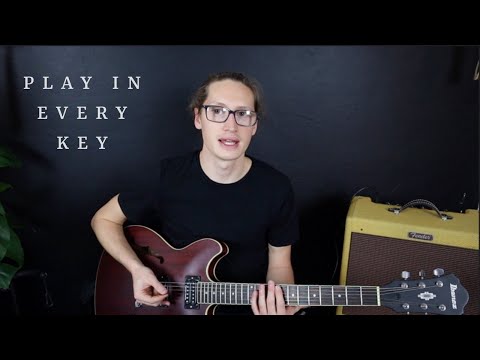 How To Play In Every Key By Learning Four Chords | Intermediate Worship Guitar Lesson