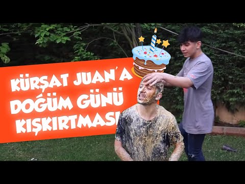KÜRŞATJUAN DOĞUM GÜNÜ PASTASI (KIŞKIRTMA)