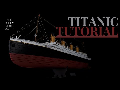 ⛵️ RMS TITANIC 11 - How to sand the hull ✅ Model ship building