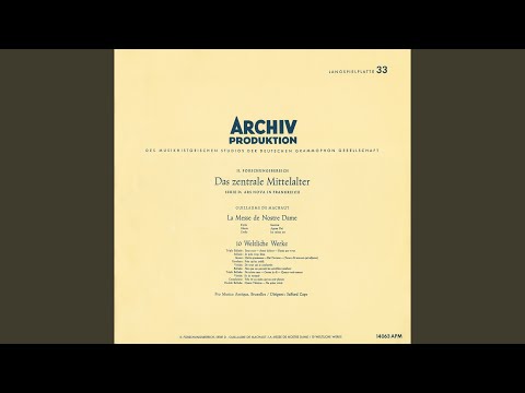 Léonin: Organum duplum: Judaea et Jerusalem