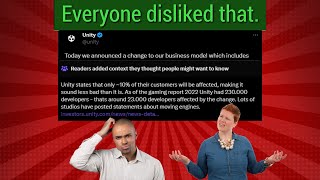Unity Makes The Worst Business Decision (r/gamedev Responds)