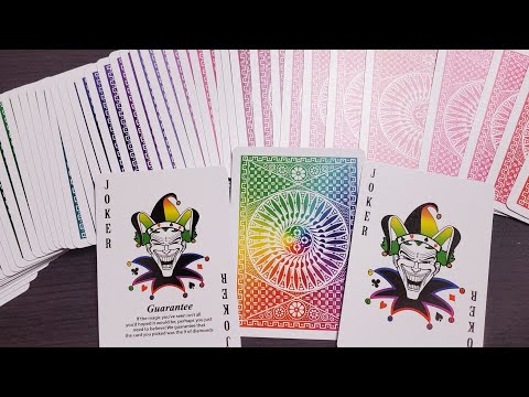 2014 TALLY HO SPECTRUM PLAYING CARD DECK REVIEW VIDEO