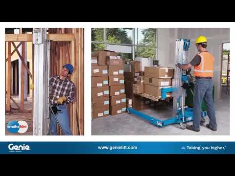 Genie Material Lifts - SLA10 & SLA15