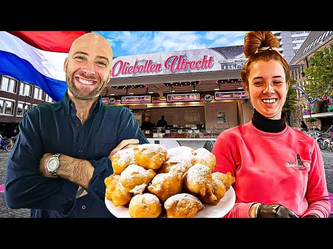 Iconic Dutch Food Tour In Utrecht!! Best Oliebollen In The Netherlands?!