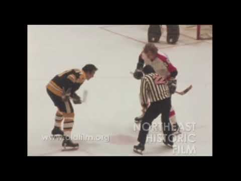 5/19/1974 Boston Bruins at Philadelphia Flyers Stanley Cup Final Game 6 action (no sound until end)