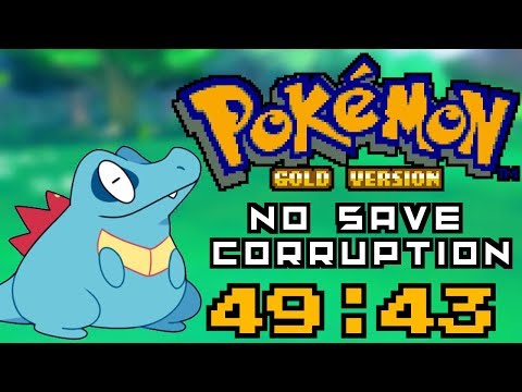 (49:43) Pokemon Gold - No Save Corruption speedrun