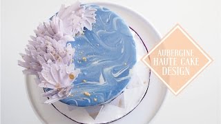 Aubergine Haute Cake | Satisfying Cake Decorating | Greggy Soriano