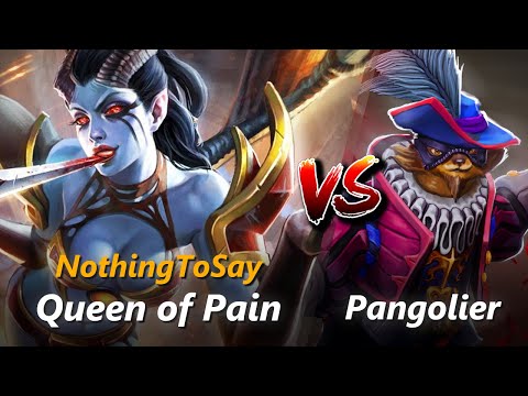 NothingToSay mid Queen of Pain vs Pangolier | First 10 minutes