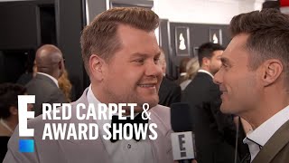 James Corden Did What to Prep for Hosting 2017 Grammys!? | E! Live from the Red Carpet