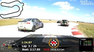 Greg Saturday Session 1 Full -2025 MSR Houston 24 Hours of Lemons