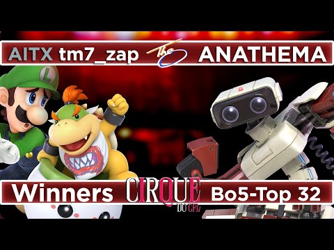 AITX TM7_ZAP (Bowser Jr., Luigi) vs Anathema (R.O.B) | Top 32 WR1 - CIRQUE du CFL - CFL SSBU
