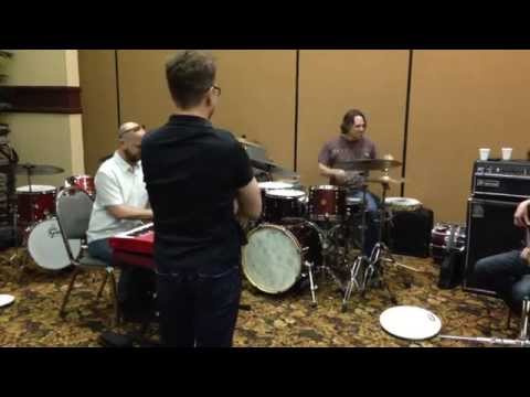 Playing Funky Bird / Cissy Strut with GALACTIC