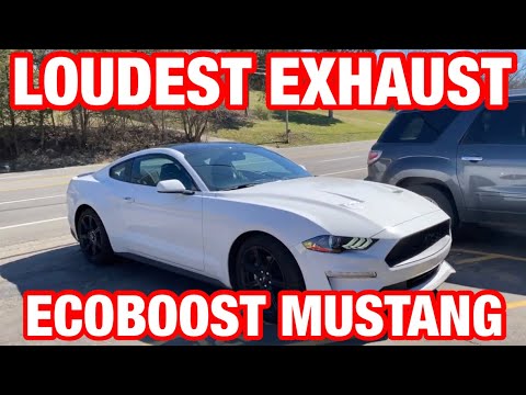 Top 5 LOUDEST EXHAUST Setups for FORD MUSTANG ECOBOOST TURBO!