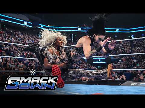 Jade Cargill stands tall over Rhea Ripley in post-match melee: SmackDown highlights, May 22, 2026