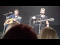 Nickelback - Mistake (Big Wreck cover) (Acoustic) @ Hartwall Arena, Helsinki, FIN 2.9.2016