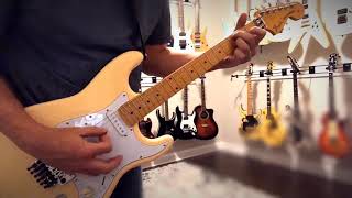 Guitar Cover - Midnight Rain - Wide Mouth Mason - Fender Partscaster Floyd Rose