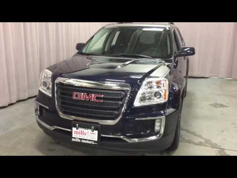 2017 GMC Terrain Heated Seats Roof Rack Blue Oshawa ON Stock #170627