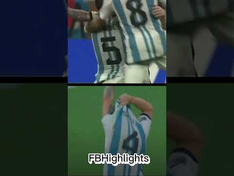Messi Reaction To Winning World Cup (Montiel’s Penalty) #shorts #football
