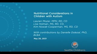 Selective Eating in Children With Autism (2021)