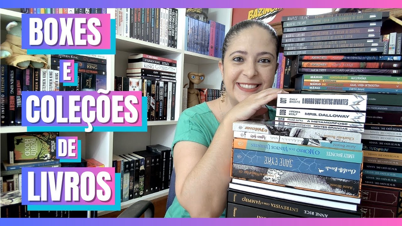 BOXES E COLEÇÕES DE LIVROS DA ESTANTE!!