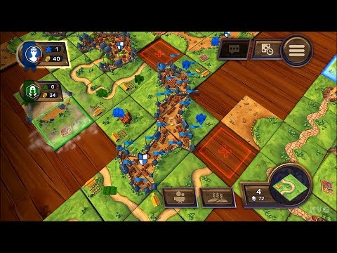 Carcassonne Gameplay (PC HD) [1080p60FPS]