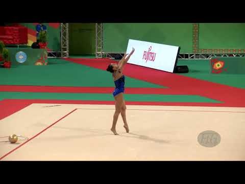 AGHAMIROVA Zohra (AZE) - 2022 Rhythmic Worlds, Sofia (BUL) - Qualifications Ball