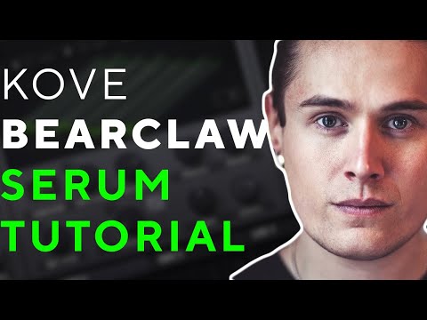 How to make REESE BASSES like KOVE - BEARCLAW | Serum Tutorial