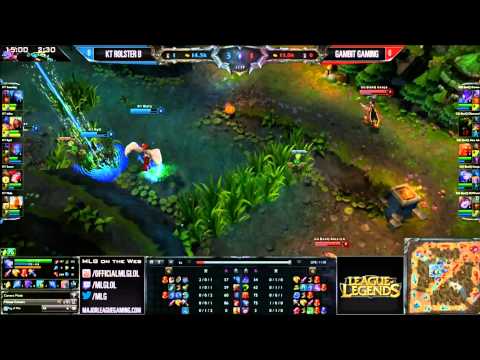 KT Rolster B vs Gambit Gaming  Game1 Grand Final International Exhibition  MLG Dallas 2013