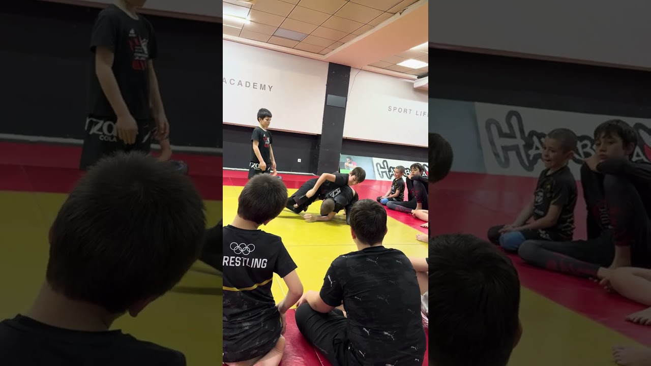 Kair Masaev traning session