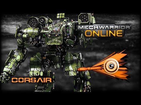 MechWarrior Online - Corsair 7R gameplay