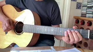 The dancing of the lord of weir incredible string band guitar lesson Robin Williamson