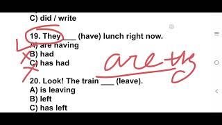Present Continuous/Imperfect/Progressive Tense Quiz