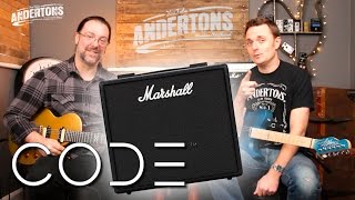 Video thumbnail for Marshall Code 25 watt Amp Demo by Rob Chapman