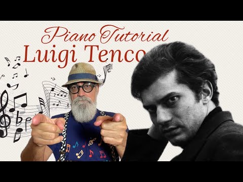 Tutorial Pianoforte: L. Tenco "Mi sono innamorato di te",  T. Carugati  Lezione di Pianoforte n. 288