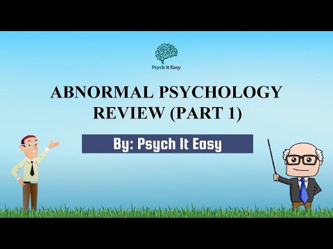 Abnormal Psychology Quiz with Explanations (Part 1) | Psych It Easy