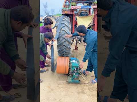 4mental mans diesel engine start tractor experiment 🧪