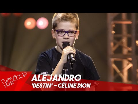 Alejandro - 'Destin' | Blind Auditions | The Voice Kids Belgique