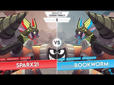 Tripoint 157 - Losers Finals - Sparx21 (Elliana) Vs Gooshi | Bookworm (Elliana)
