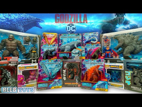 Godzilla x Kong vs DC toy collection unboxing | Monsterverse latest release | Superman vs Godzilla