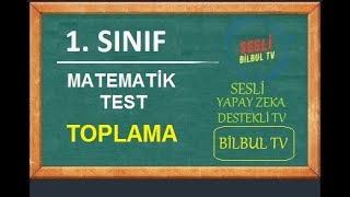 1. Sınıf MATEMATİK  Toplama  Değerlendirme Soruları test ( online Test