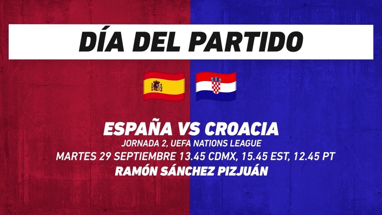 España vs Croacia, frente a frente: Futbol