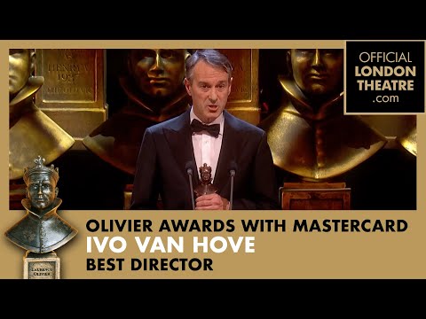 Ivo Van Hove wins Best Director | Olivier Awards 2015 with Mastercard